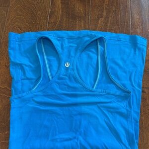 lululemon athletica Blue Tank Top